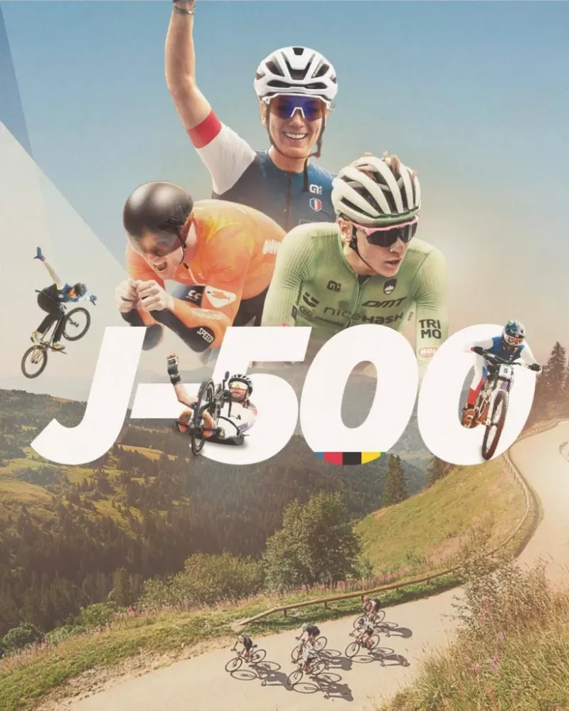 Cyclistes en plein effort sur les routes de Haute-Savoie