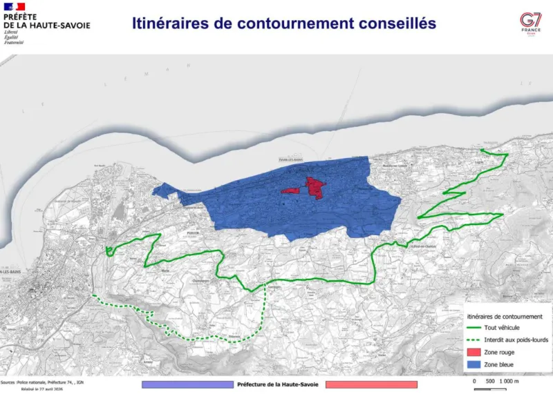 Contrôle de sécurité à l'entrée d'une zone réglementée