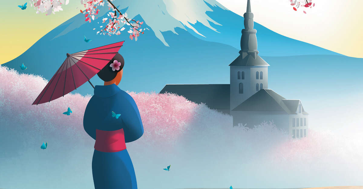 Célébration des cerisiers en fleurs à Saint-Gervais